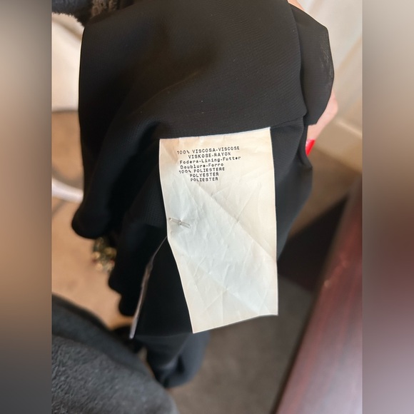 Emporio Armani Black Sequin Sleeveless Halter Gown - Picture 14 of 16